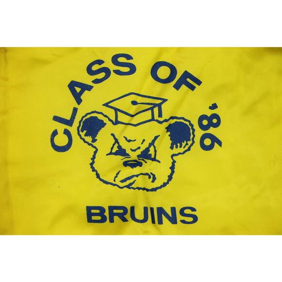80s Vintage UCLA Bruins University of California Graduation Class Snap Jacket - Picture 6 of 7